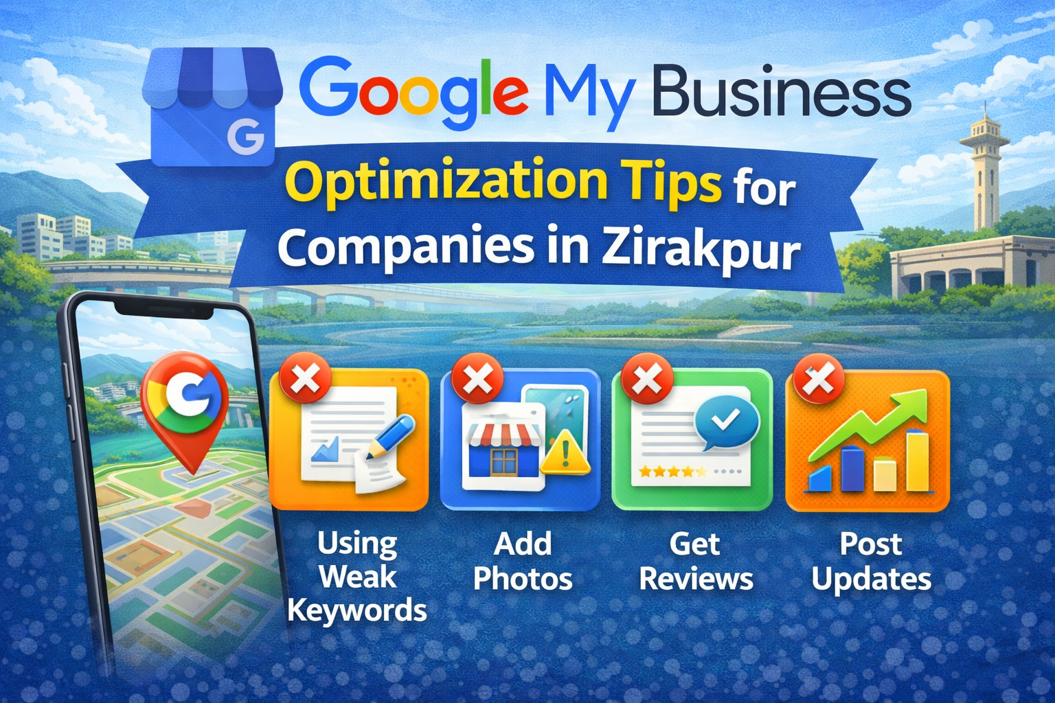 Google My Business Optimization Tips for Companies in Zirakpur